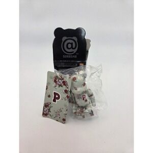 Medicom Toy Bearbrick Series 48 Artist Pink House 100% Floral Figure Sealed card